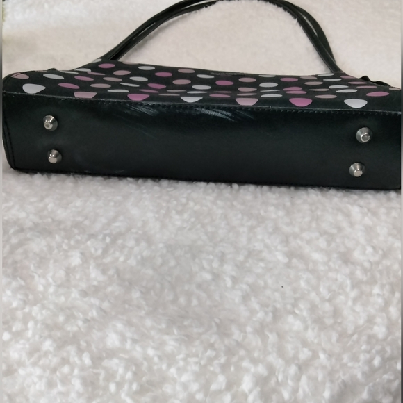 Kate Spade Black and Pink White Polka Dot Bag - Picture 2 of 5